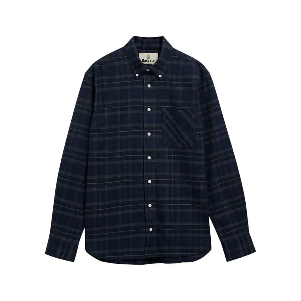 Barbour Mineral Tartan Authentic Fit Long-Sleeved Shirt